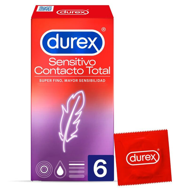 Sensitive Durex Contact Total 6 Units